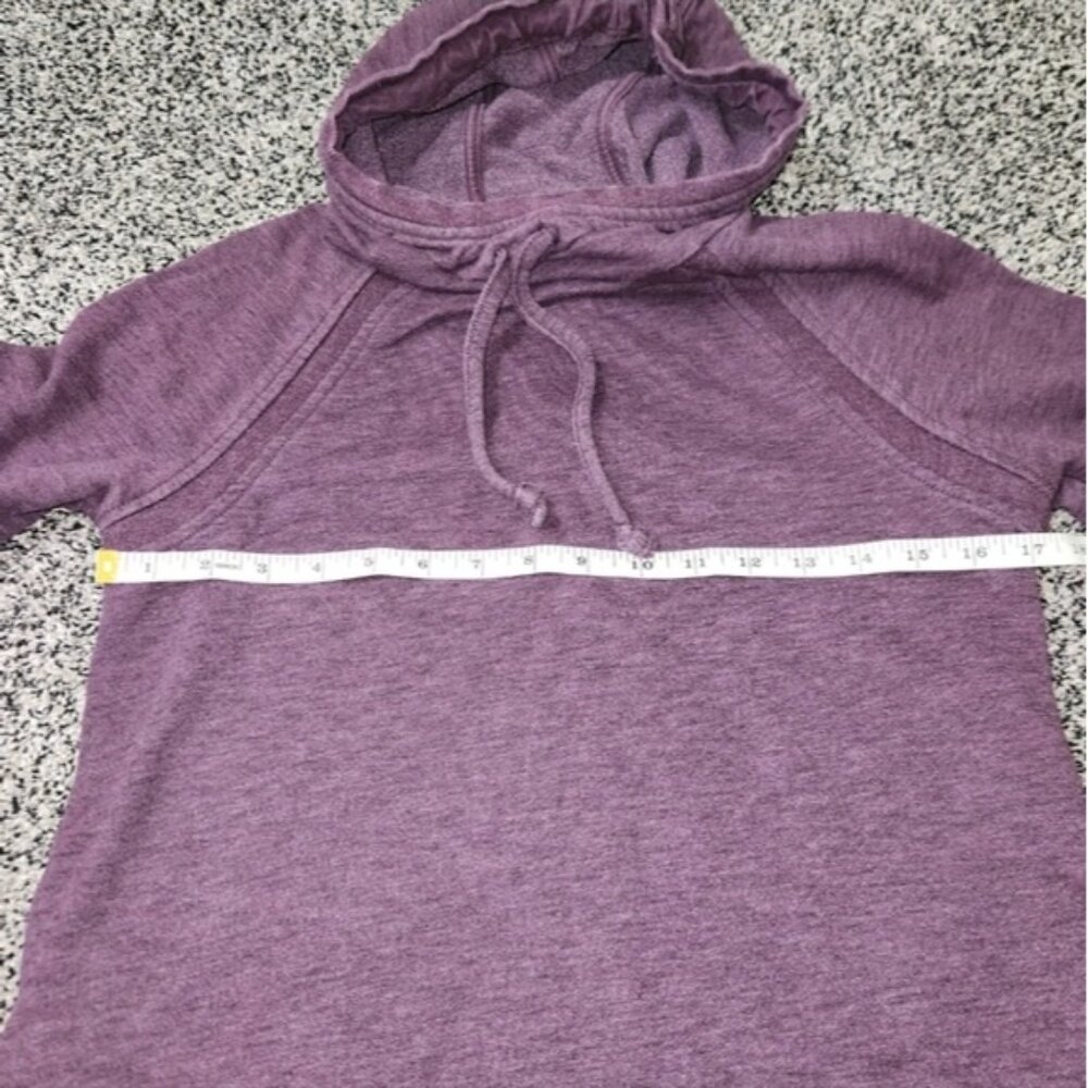 Duluth Trading Company Oh La Loop French Terry Hoodie‎ Women’s Size Xs Purple